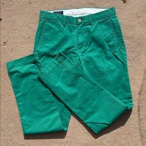 Polo by Ralph Lauren Men's Vibrant Green Chinos